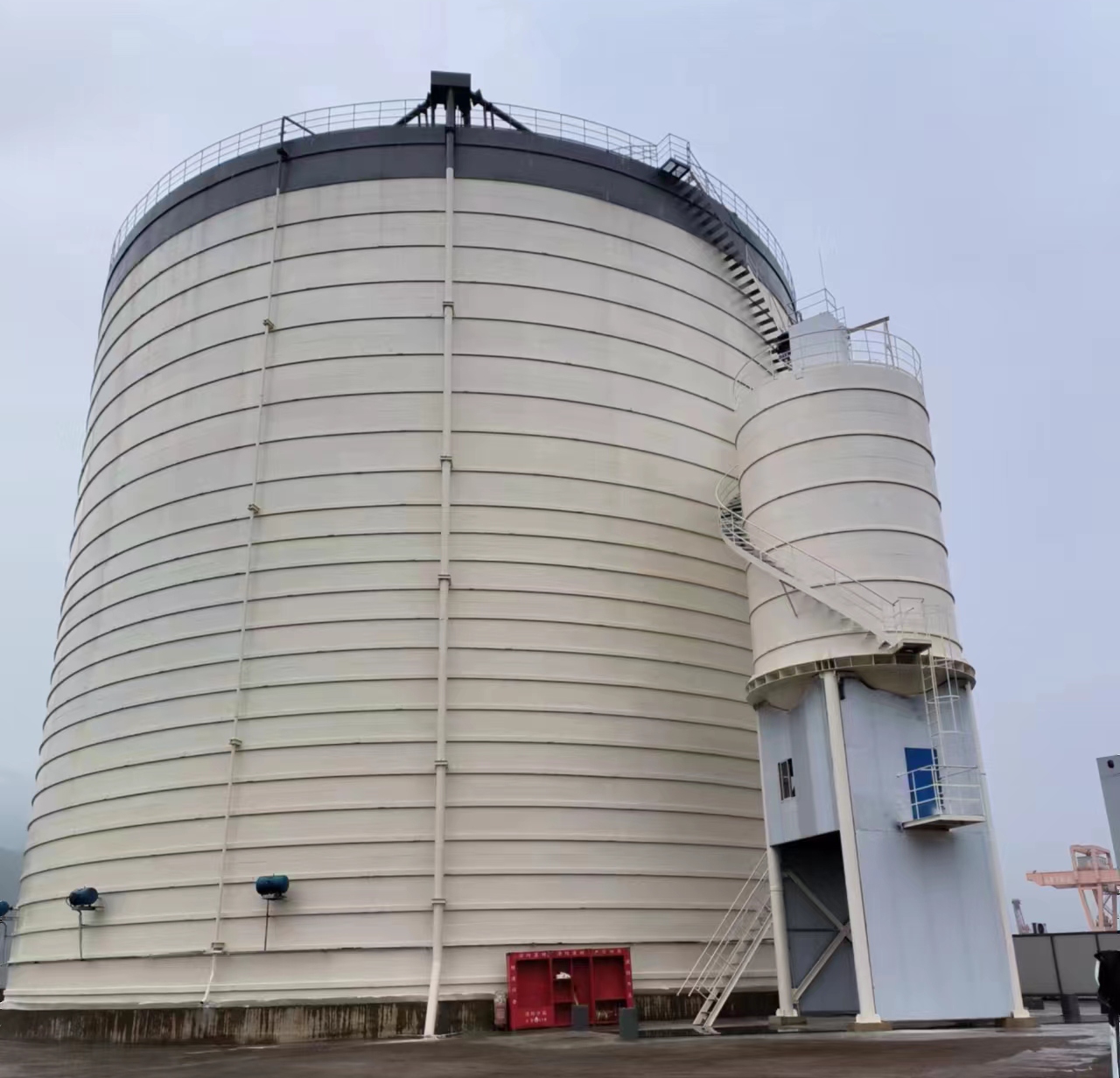 南溪10万吨水泥钢板库