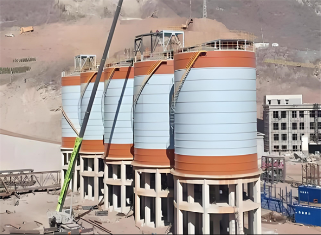 南溪高架钢板仓