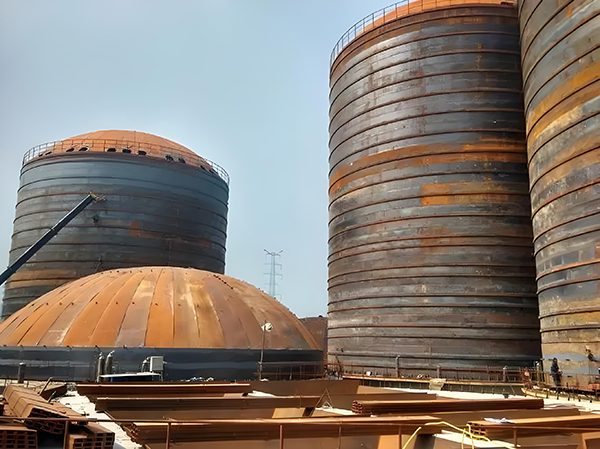 南溪焦粉钢板仓